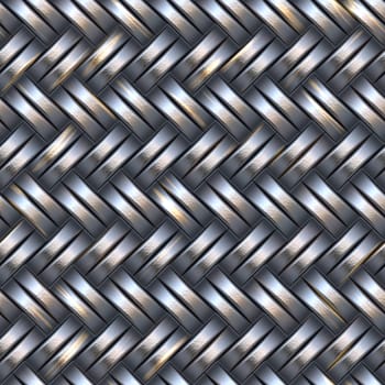 great background image of strong woven metal