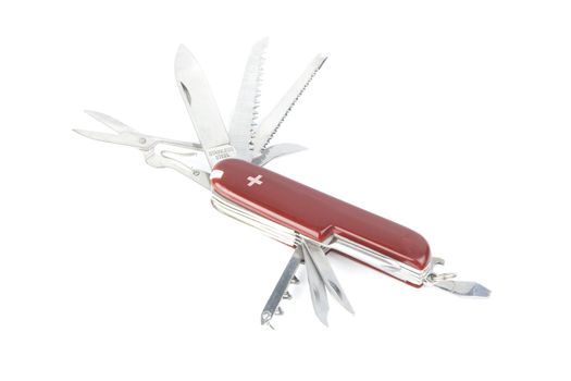 iconic pocket knife of the swiss army. lots of uses for designers