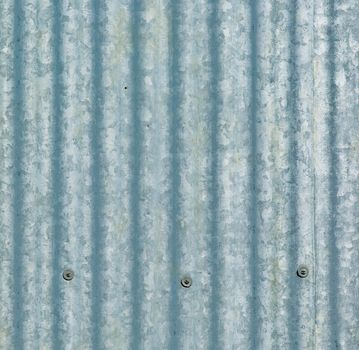 large sheet of galvanised or corrugated iron