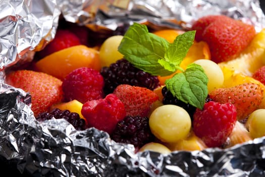 warm fruit salad
