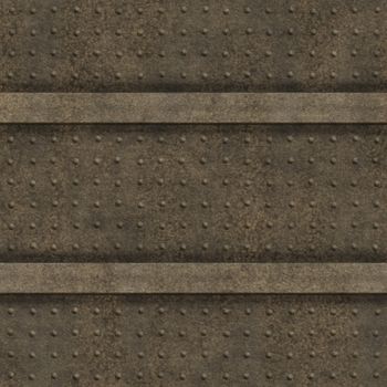 great background image of an old grungy metal wall panel