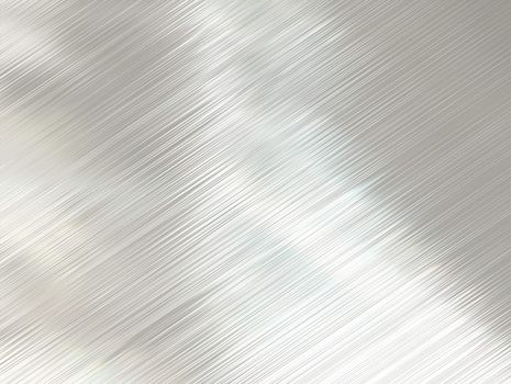 highly polished and reflective stainless steel background