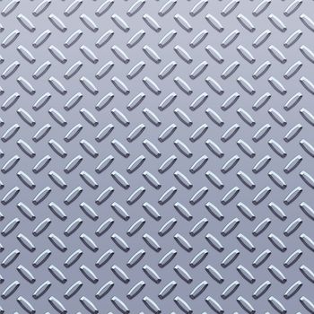 a very large sheet of cool silver or stainless steel diamond or tread plate