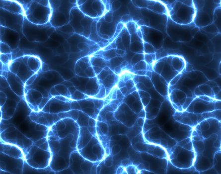 large abstract image of electricity or lightning