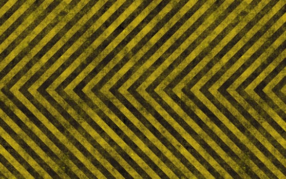 grungy yellow striped hazard background like on roads