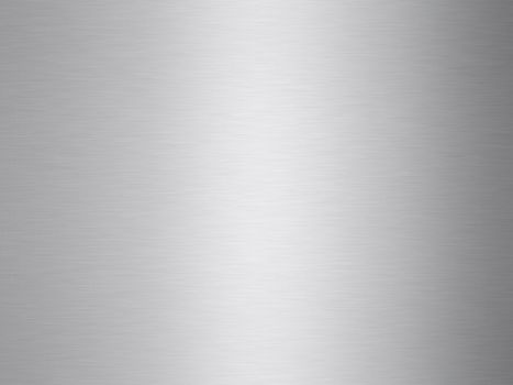 a large sheet of rendered polished and brushed silver metal as background