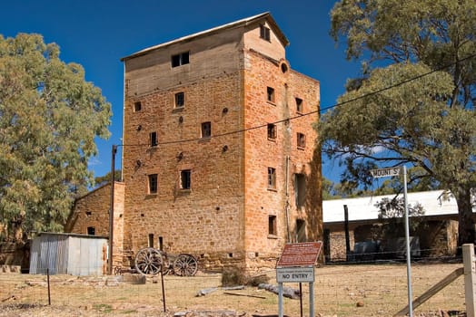 ruins of jacka's brewery at melrose south australia