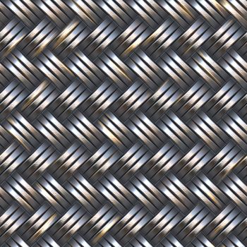 great background image of strong woven metal