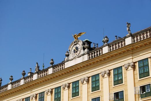 In the mirrorhall in this castle, Mozart played for the emperor when was 6 years old.