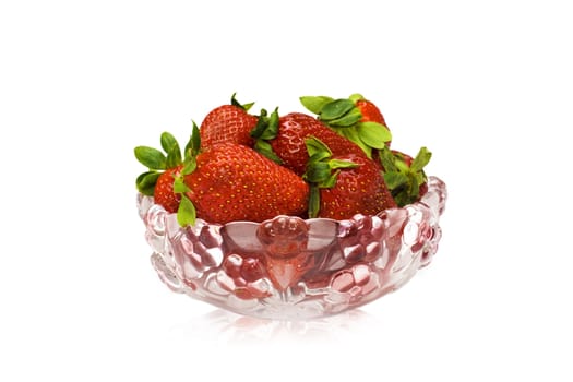 Strawberry in vase