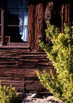 Historical log cabin in Pennsylvania