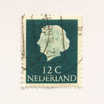 Stamp of the Netherlands (in European Union)