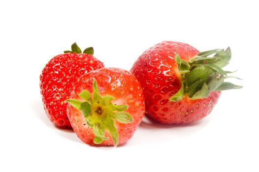 strawberry isolated on a white background 