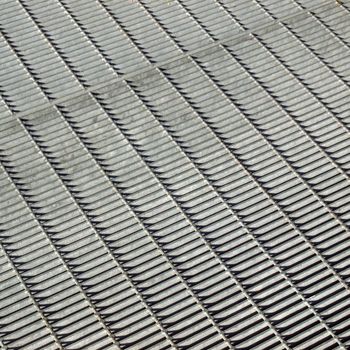 Stainless steel grid mesh useful as a background