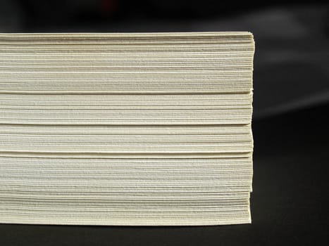 Blank sheets of A4 paper for office use