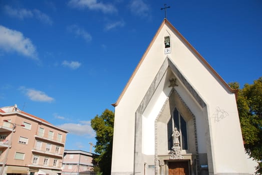 famous church from the XX century (1955) in Alvalade quarter, Lisbon