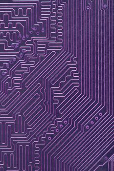 The abstract electronic technological computer violet background