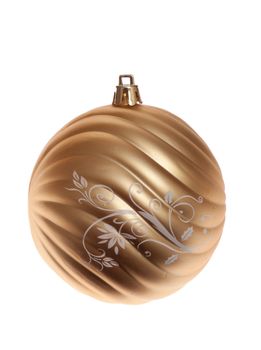 Christmas Decoration, photo on the white background 