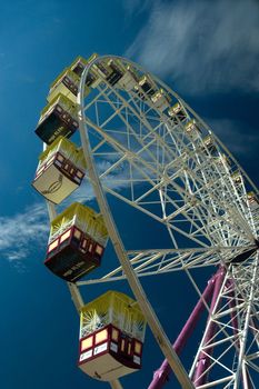 A Colourful Fairground Big Wheel from Melbourne Australia Photo