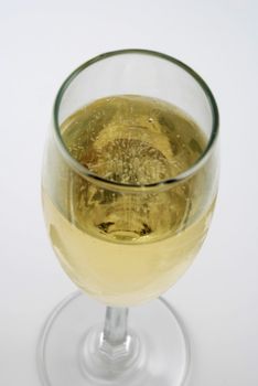 Stock pictures of a glass of champagne for a celebration