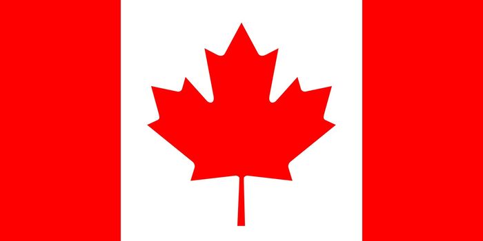 The national flag of Canada