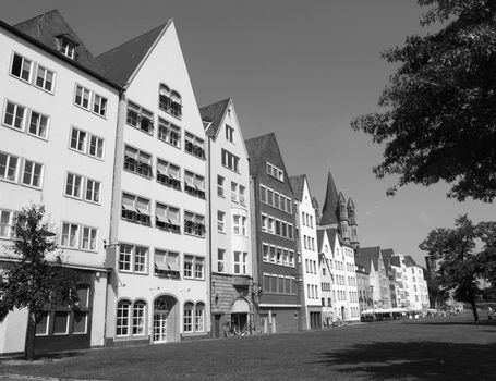 Historical traditional houses in Koeln (Koln), Germany