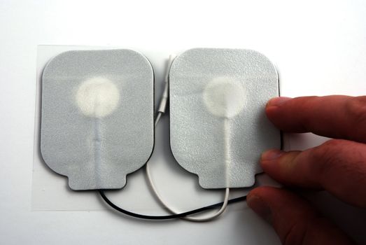 Stock pictures of electrodes used in a variety of medical equipment