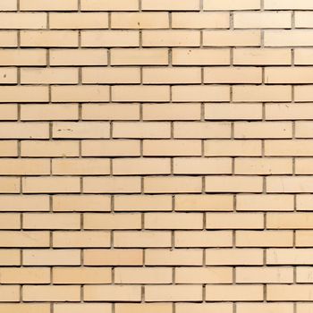 Brown brick wall, abstract background