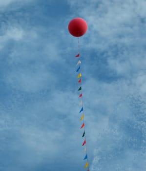 Balloon in the sky