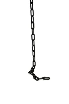 pictures of a chain over a white background