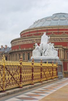 view of albert hall from memorial