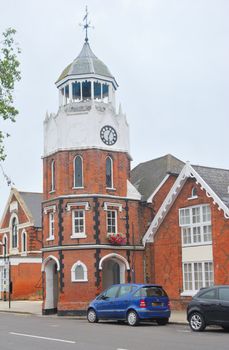 clock tower at burnham on crouch