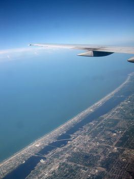 stock pictures of the ground seen from an airplane