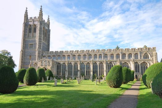 english parish church in long melford