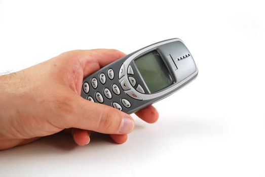 stock pictures of the components for a typical cell phone