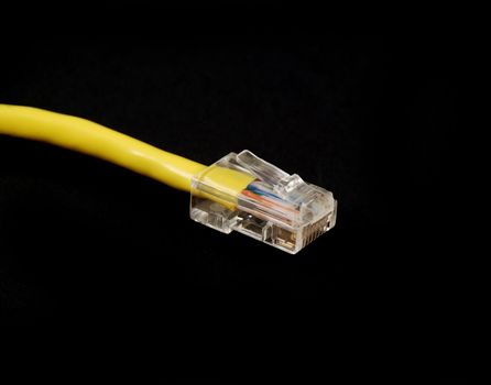 pictures of ethernet connector used for connection to internet