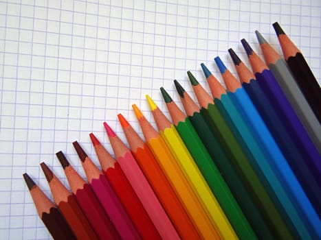 colored pencils