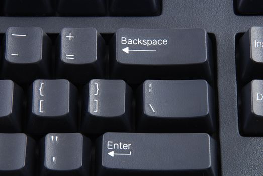 Stock pictures of a keyboard used in a regular computer