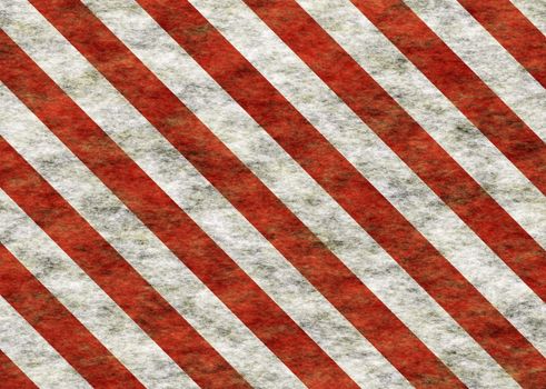 Red and White Grunge Abstract Background in Stripes