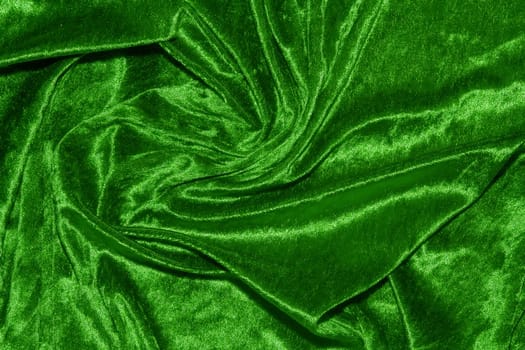 Green color velvet abstract background