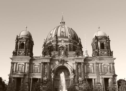 Berliner Dome (Berlin Cathedral church) in Germany