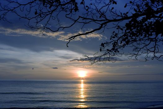 Sunset at Koh Chang, Thailand 