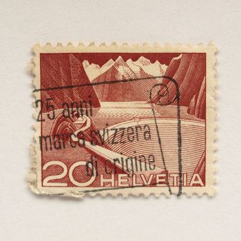Swiss Stamp of Switzerland (European Union)