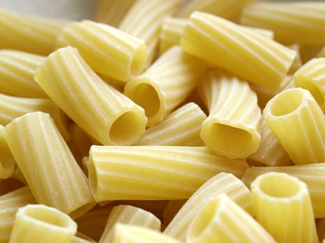 Detail of Macaroni pasta useful as a background