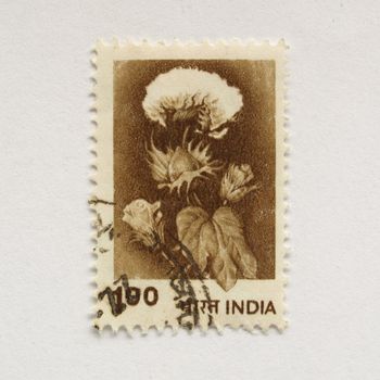 Indian stamp from the Republic of India