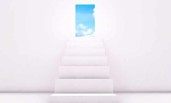 Path to Your Goal or Target Concept in 3d