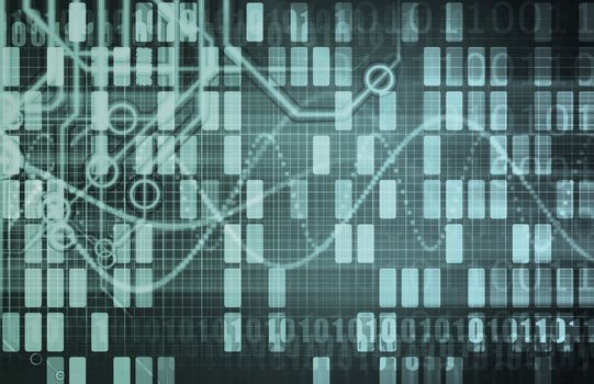Internet World Wide Web Abstract Tech Background