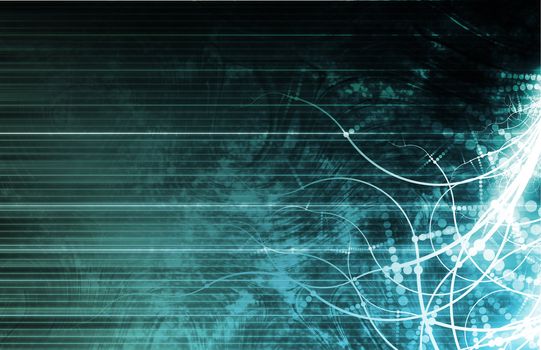 Digital Multimedia with a Media Modern Abstract