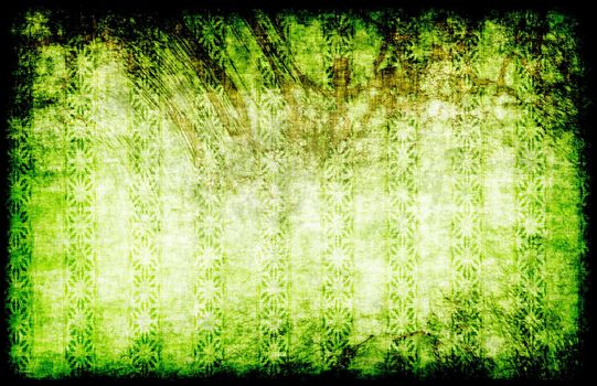 Green Grunge Style Vintage Background as Art