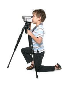 Using a tripod will give you a nice steady video capture.